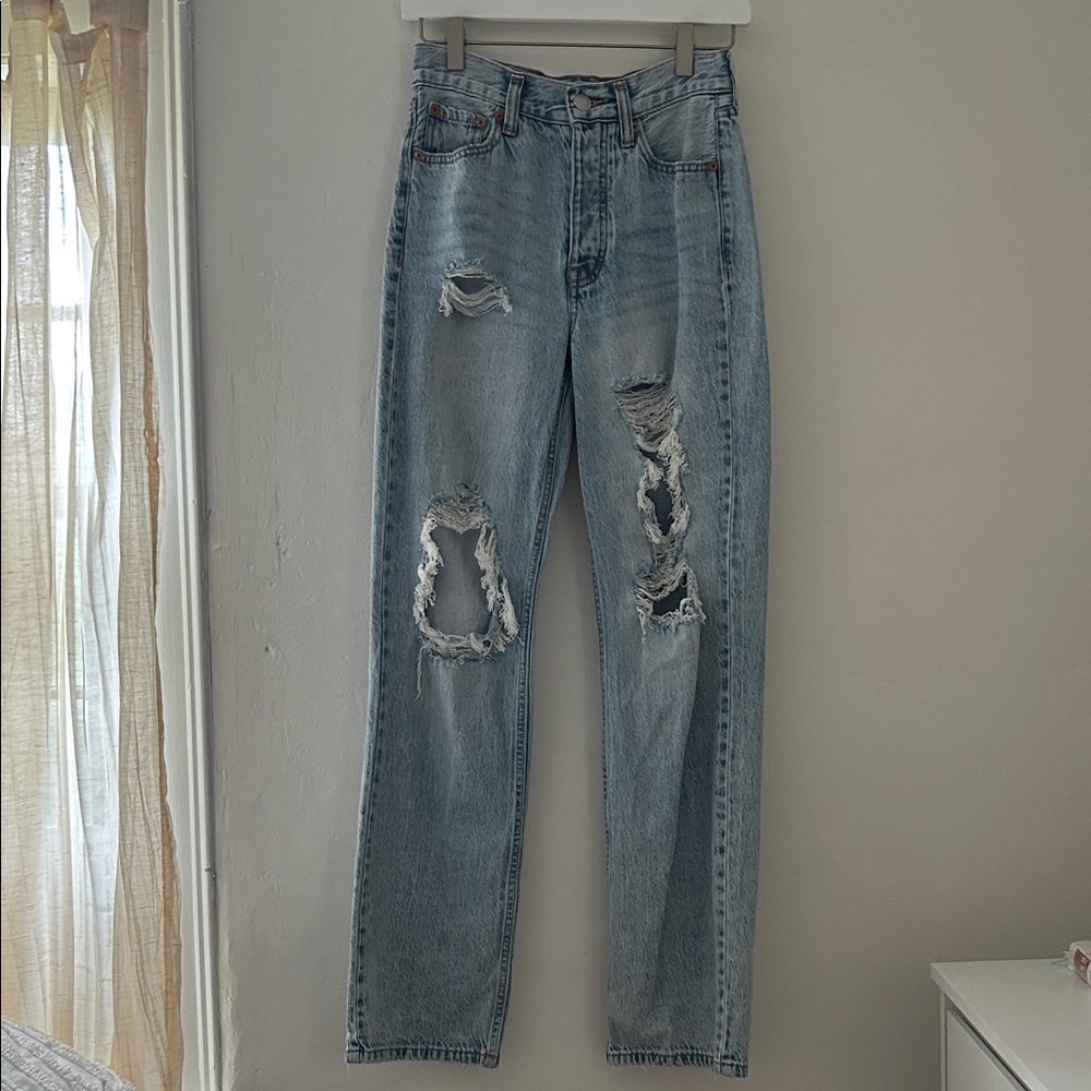 Aeropostale 90’s Baggy Ripped Jeans